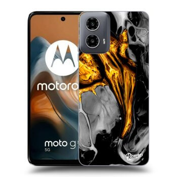 Szilikon tok erre a típusra Motorola Moto G34 5G - Black Gold