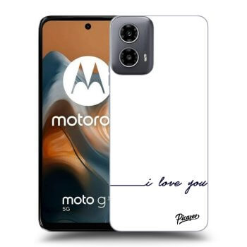 Szilikon tok erre a típusra Motorola Moto G34 5G - I love you