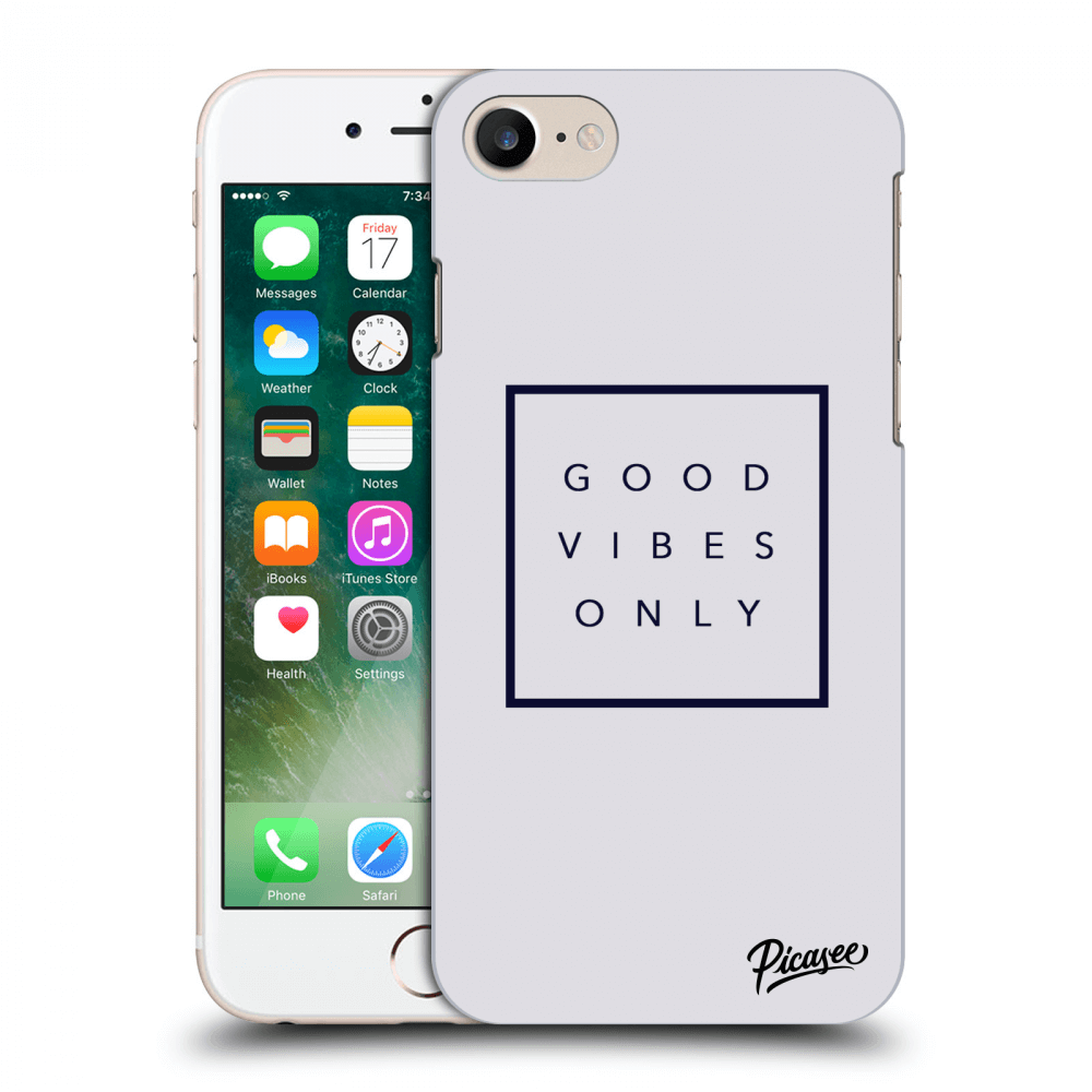 Picasee ULTIMATE CASE Apple iPhone 7 - készülékre - Good vibes only