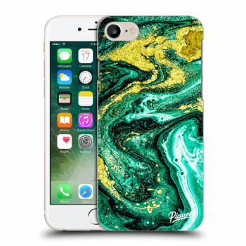 Szilikon tok erre a típusra Apple iPhone 7 - Green Gold