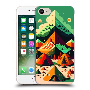 Picasee fekete szilikon tok az alábbi mobiltelefonokra Apple iPhone 7 - Alaska