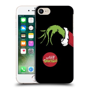Picasee fekete szilikon tok az alábbi mobiltelefonokra Apple iPhone 7 - Grinch