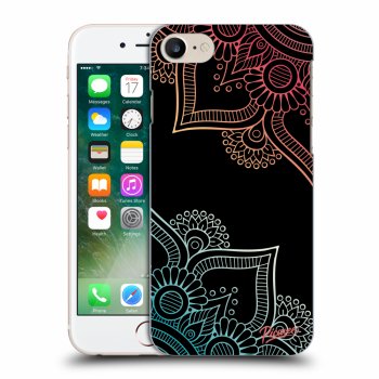 Szilikon tok erre a típusra Apple iPhone 7 - Flowers pattern