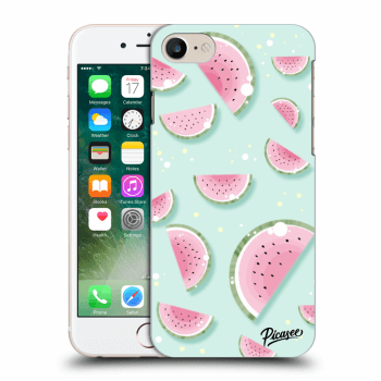 Picasee átlátszó szilikon tok az alábbi mobiltelefonokra Apple iPhone 7 - Watermelon 2