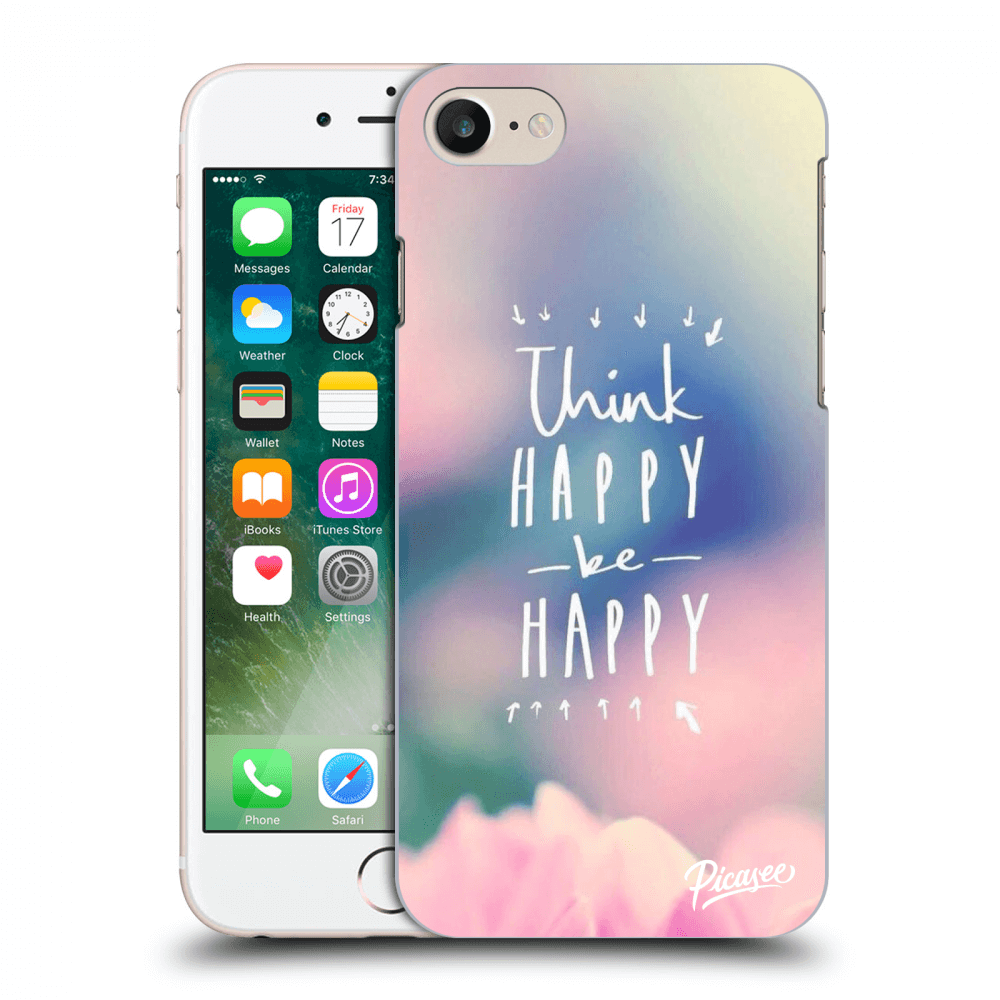 Picasee ULTIMATE CASE Apple iPhone 7 - készülékre - Think happy be happy