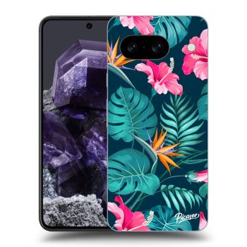 Szilikon tok erre a típusra Google Pixel 8a - Pink Monstera