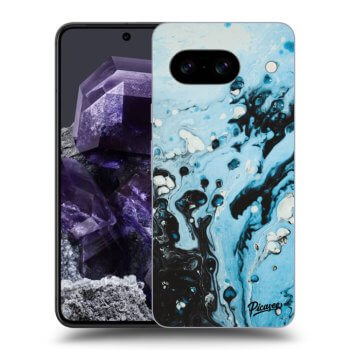 Szilikon tok erre a típusra Google Pixel 8a - Organic blue