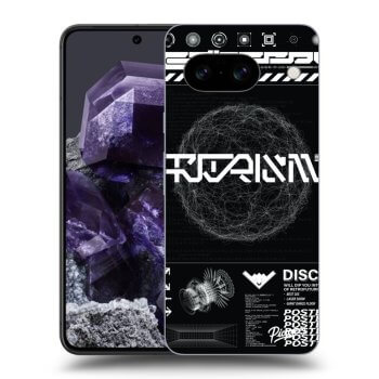 Szilikon tok erre a típusra Google Pixel 8 - BLACK DISCO