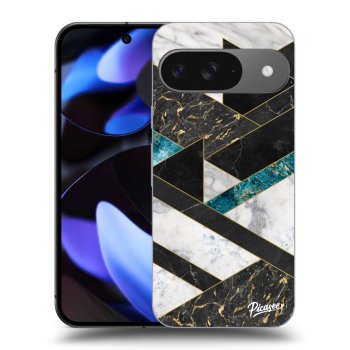 Szilikon tok erre a típusra Google Pixel 9 - Dark geometry