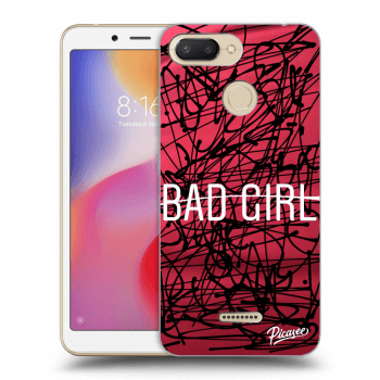 Picasee átlátszó szilikon tok az alábbi mobiltelefonokra Xiaomi Redmi 6 - Bad girl