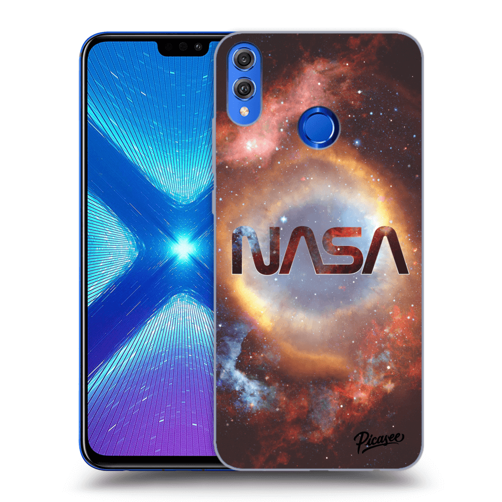 Picasee fekete szilikon tok az alábbi mobiltelefonokra Honor 8X - Nebula
