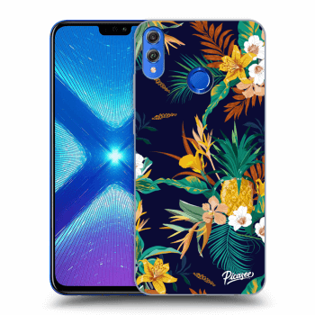 Picasee átlátszó szilikon tok az alábbi mobiltelefonokra Honor 8X - Pineapple Color