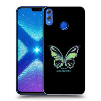 Picasee átlátszó szilikon tok az alábbi mobiltelefonokra Honor 8X - Diamanty Blue