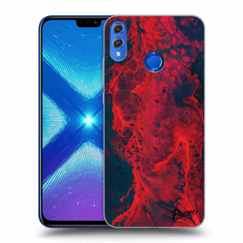 Szilikon tok erre a típusra Honor 8X - Organic red