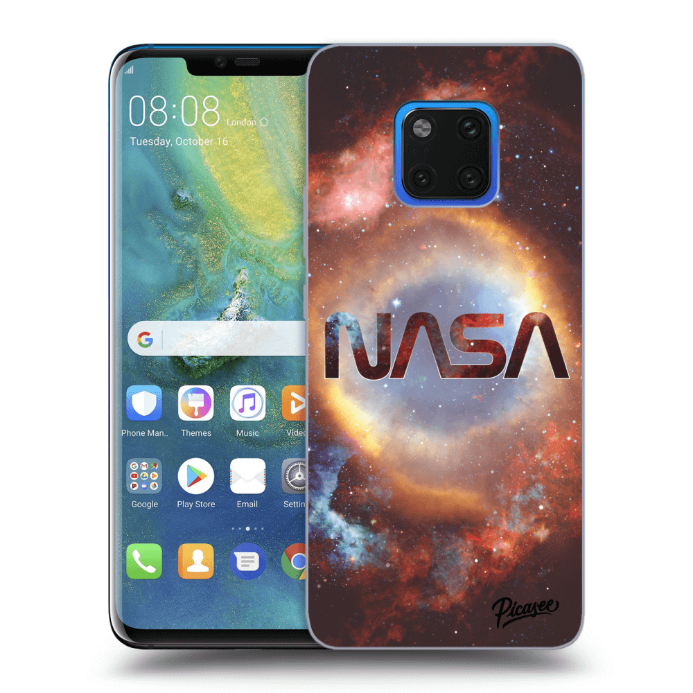 Picasee átlátszó szilikon tok az alábbi mobiltelefonokra Huawei Mate 20 Pro - Nebula