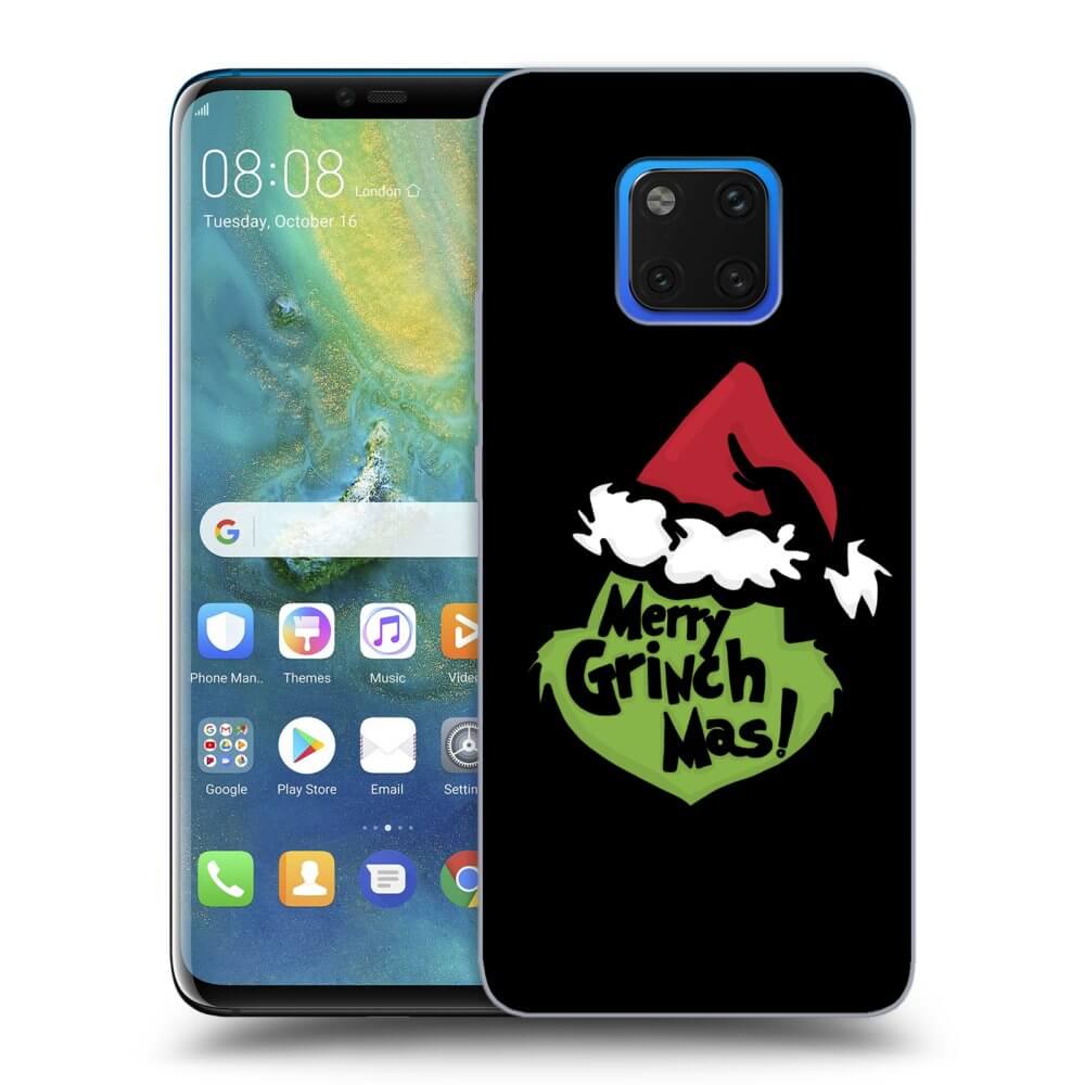 Fekete Szilikon Tok Az Alábbi Mobiltelefonokra Huawei Mate 20 Pro - Grinch 2