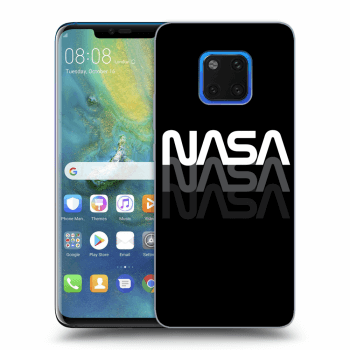 Picasee fekete szilikon tok az alábbi mobiltelefonokra Huawei Mate 20 Pro - NASA Triple