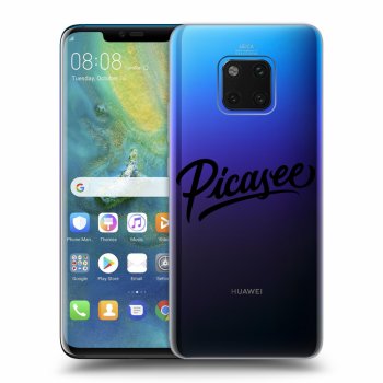 Tok az alábbi mobiltelefonokra Huawei Mate 20 Pro - Picasee - black