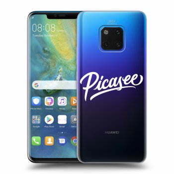 Picasee átlátszó szilikon tok az alábbi mobiltelefonokra Huawei Mate 20 Pro - Picasee - White