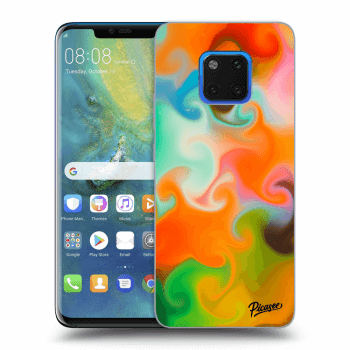 Picasee átlátszó szilikon tok az alábbi mobiltelefonokra Huawei Mate 20 Pro - Juice