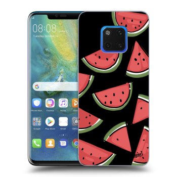 Picasee fekete szilikon tok az alábbi mobiltelefonokra Huawei Mate 20 Pro - Melone