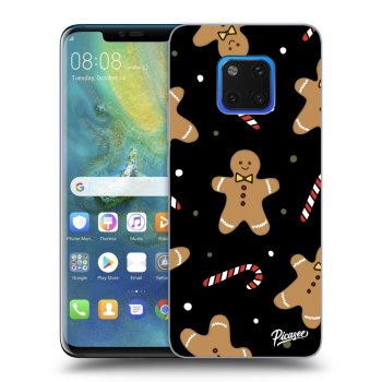 Picasee fekete szilikon tok az alábbi mobiltelefonokra Huawei Mate 20 Pro - Gingerbread