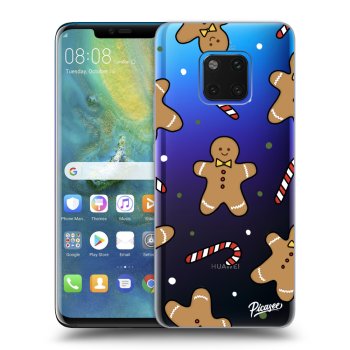 Picasee átlátszó szilikon tok az alábbi mobiltelefonokra Huawei Mate 20 Pro - Gingerbread
