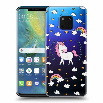 Picasee átlátszó szilikon tok az alábbi mobiltelefonokra Huawei Mate 20 Pro - Unicorn star heaven