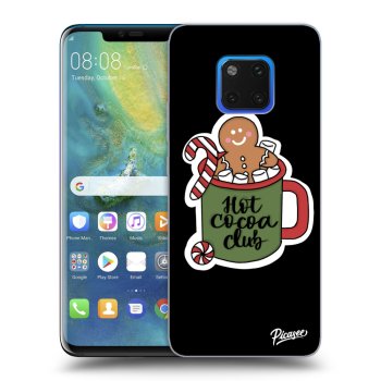 Picasee fekete szilikon tok az alábbi mobiltelefonokra Huawei Mate 20 Pro - Hot Cocoa Club