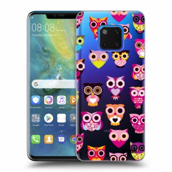 Picasee átlátszó szilikon tok az alábbi mobiltelefonokra Huawei Mate 20 Pro - Owls