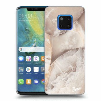Tok az alábbi mobiltelefonokra Huawei Mate 20 Pro - Cream marble