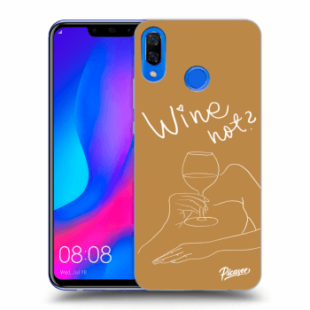 Szilikon tok erre a típusra Huawei Nova 3 - Wine not