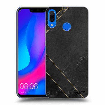 Szilikon tok erre a típusra Huawei Nova 3 - Black tile