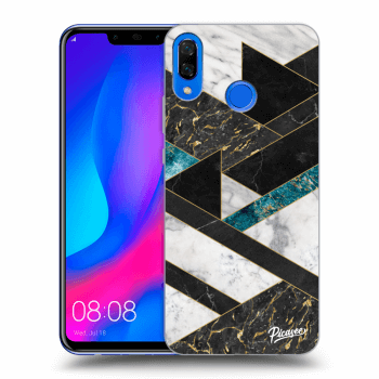 Szilikon tok erre a típusra Huawei Nova 3 - Dark geometry