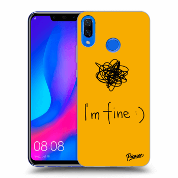 Szilikon tok erre a típusra Huawei Nova 3 - I am fine