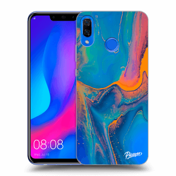 Szilikon tok erre a típusra Huawei Nova 3 - Rainbow