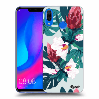 Szilikon tok erre a típusra Huawei Nova 3 - Rhododendron