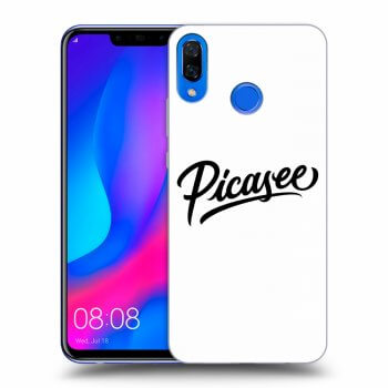 Szilikon tok erre a típusra Huawei Nova 3 - Picasee - black