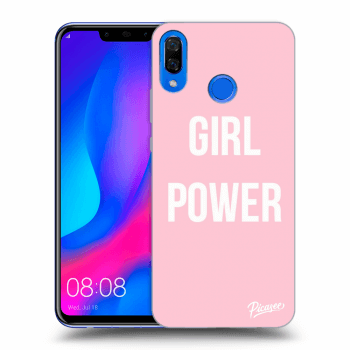 Picasee átlátszó szilikon tok az alábbi mobiltelefonokra Huawei Nova 3 - Girl power