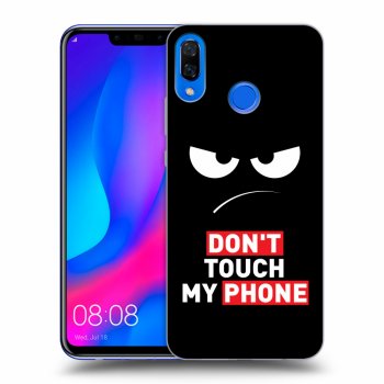 Szilikon tok erre a típusra Huawei Nova 3 - Angry Eyes - Transparent