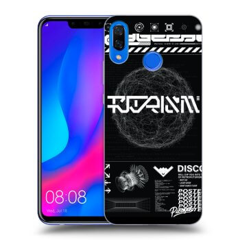 Szilikon tok erre a típusra Huawei Nova 3 - BLACK DISCO