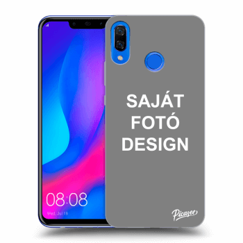 Szilikon tok erre a típusra Huawei Nova 3 - Saját fotó/motívum