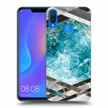 Tok az alábbi mobiltelefonokra Huawei Nova 3i - Blue geometry