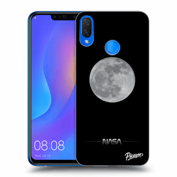 Picasee fekete szilikon tok az alábbi mobiltelefonokra Huawei Nova 3i - Moon Minimal