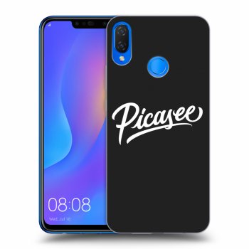 Picasee fekete szilikon tok az alábbi mobiltelefonokra Huawei Nova 3i - Picasee - White