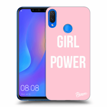 Picasee átlátszó szilikon tok az alábbi mobiltelefonokra Huawei Nova 3i - Girl power