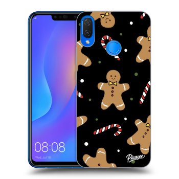 Picasee fekete szilikon tok az alábbi mobiltelefonokra Huawei Nova 3i - Gingerbread