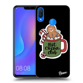 Picasee fekete szilikon tok az alábbi mobiltelefonokra Huawei Nova 3i - Hot Cocoa Club