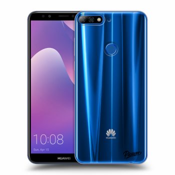 Picasee átlátszó szilikon tok az alábbi mobiltelefonokra Huawei Y7 Prime (2018) - Clear