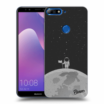 Picasee átlátszó szilikon tok az alábbi mobiltelefonokra Huawei Y7 Prime (2018) - Astronaut